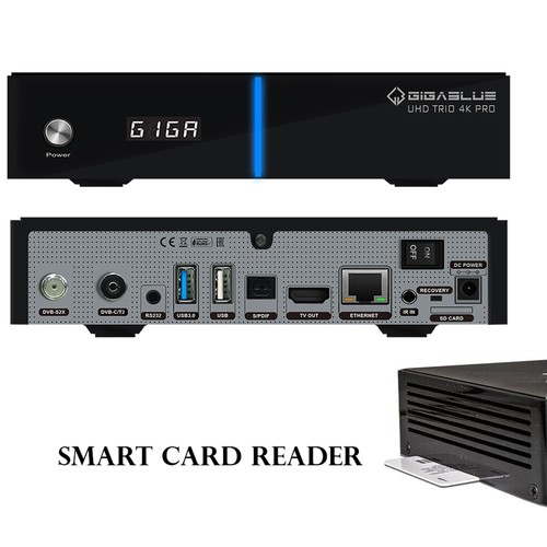 Gigablue uhd trio pro - uhd, 4k