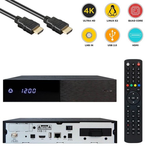 Pulse uhd 1xdvb s2x - uhd, 1xdvb-s2x