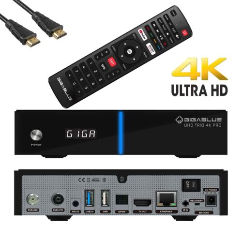 Gigablue trio pro - trio, 4k