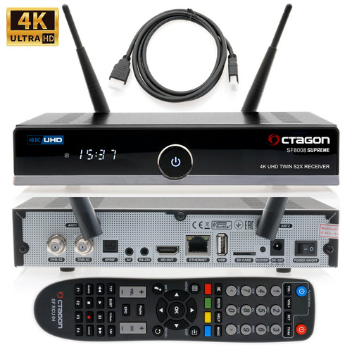 Octagon sf8008 twin supreme - octagon, 4k